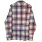 Mens Beige Bailo Vintage Flannel  Shirt