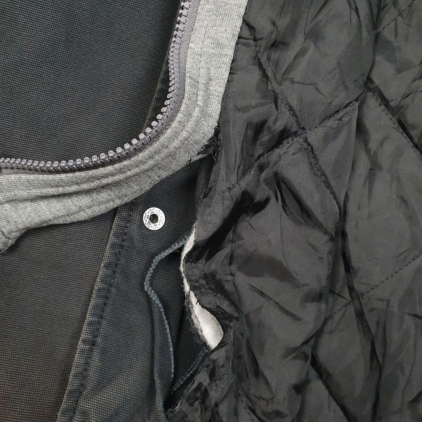 Mens Black Dickies Chore Hoodie  Coat