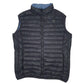 Womens Black Schott Gilet  Coat