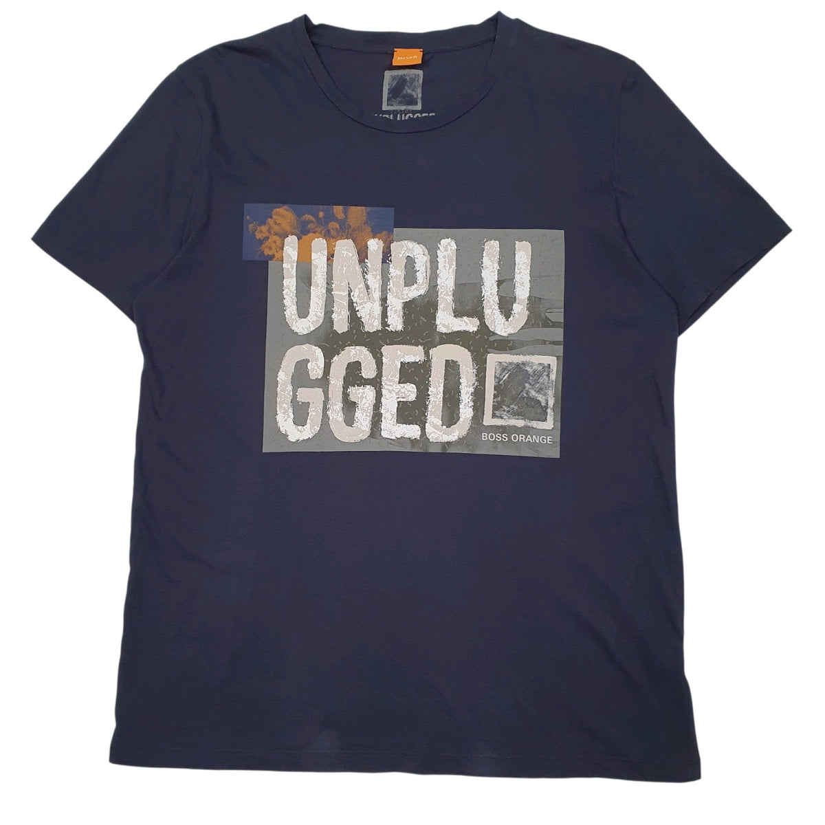Mens Navy Hugo Boss  Short Sleeve T Shirt