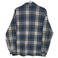 Mens Blue Unbranded Vintage Flannel  Shirt