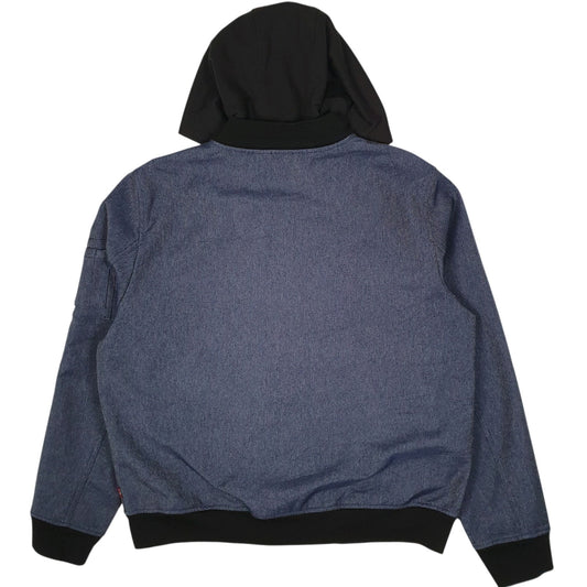 Mens Navy Levis Active Softshell  Coat
