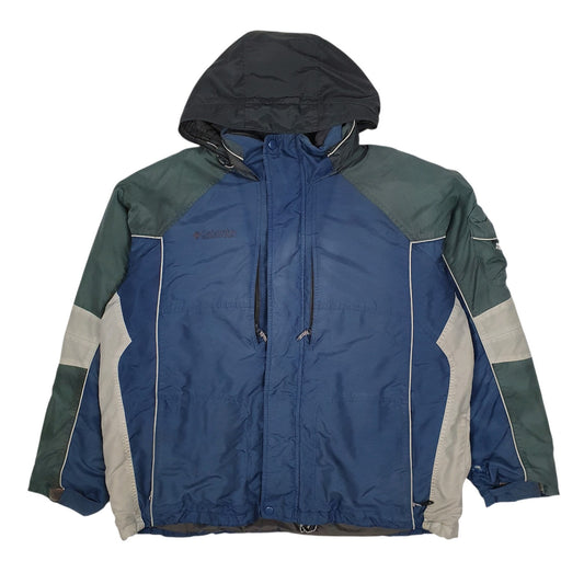 Mens Navy Columbia Sportswear Company  Full Zip Coat
