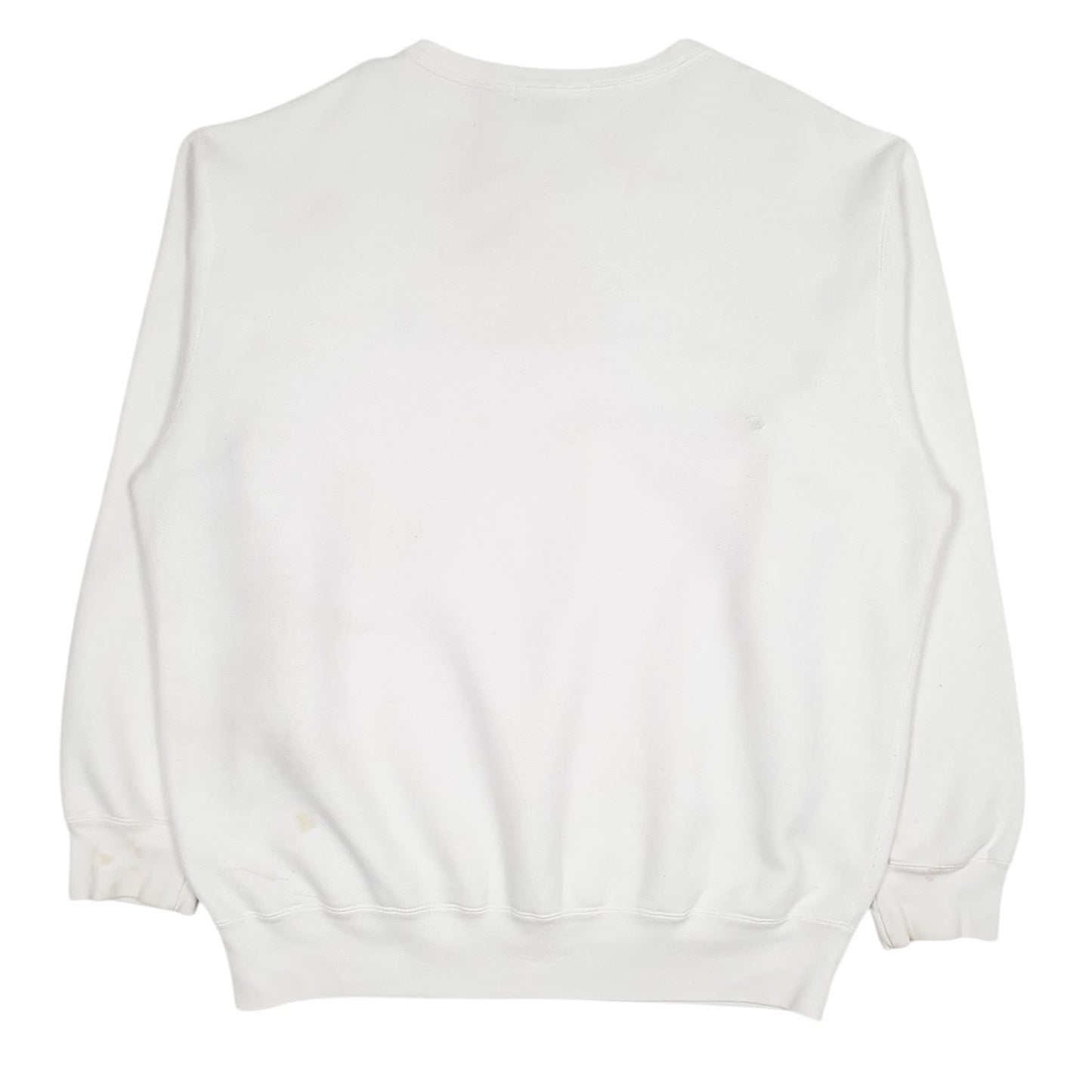 Mens White Polo Ralph Lauren  Crewneck Jumper