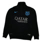 Mens Black Nike Barcelona FC Training Quarter Zip Jumper