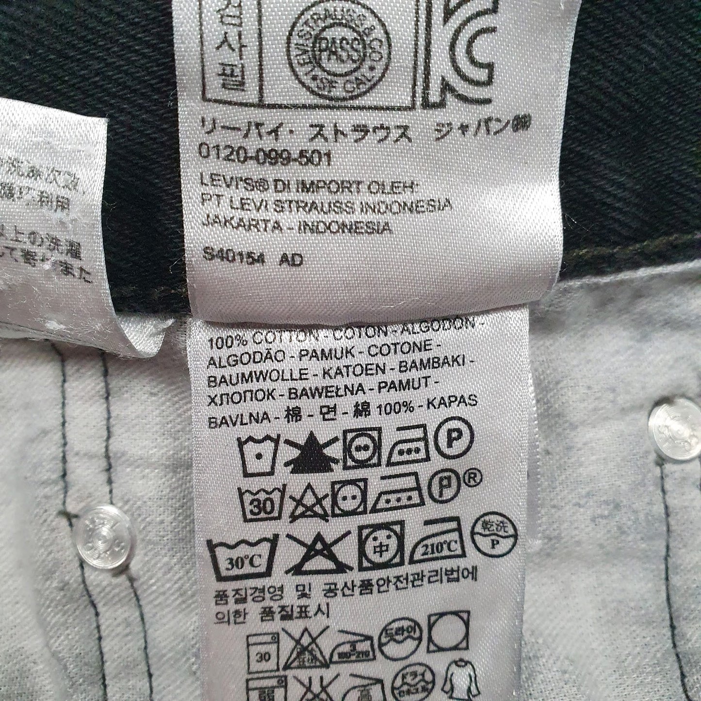 Mens Black Levis   Jeans