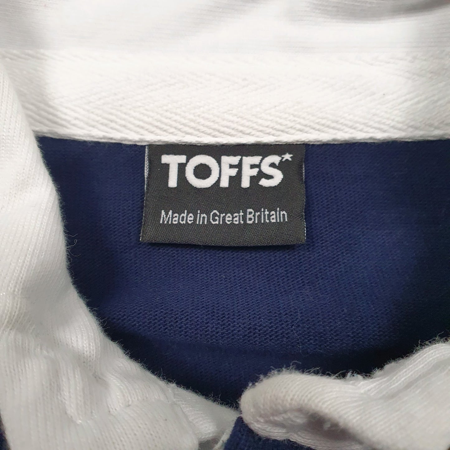 Womens Navy Toffs Rugby  Polo Shirt