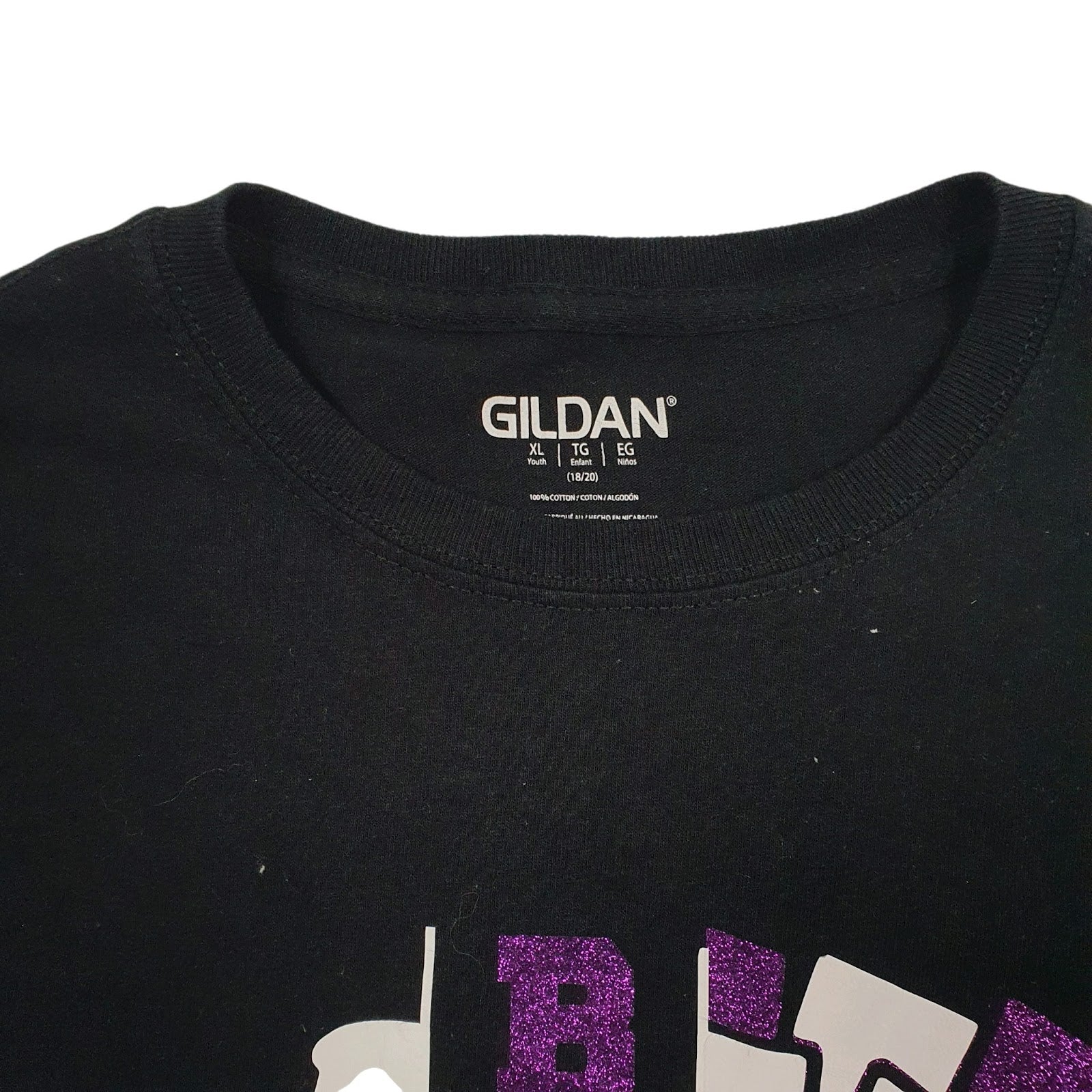 Mens Black Gildan Cheer Blitz  T Shirt
