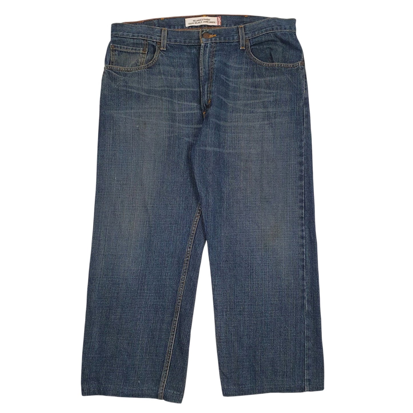Mens Blue Levis  Relaxed JeansW38 L25