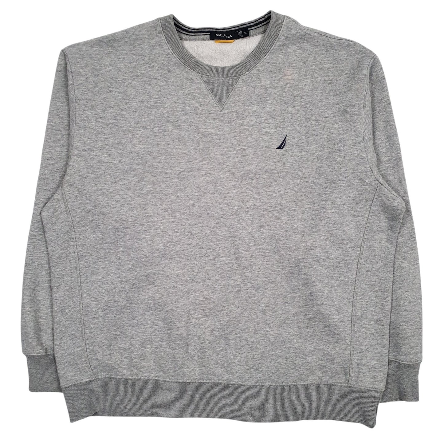 Mens Grey Nautica  Crewneck Jumper