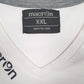 Mens White Macron George Best  T Shirt