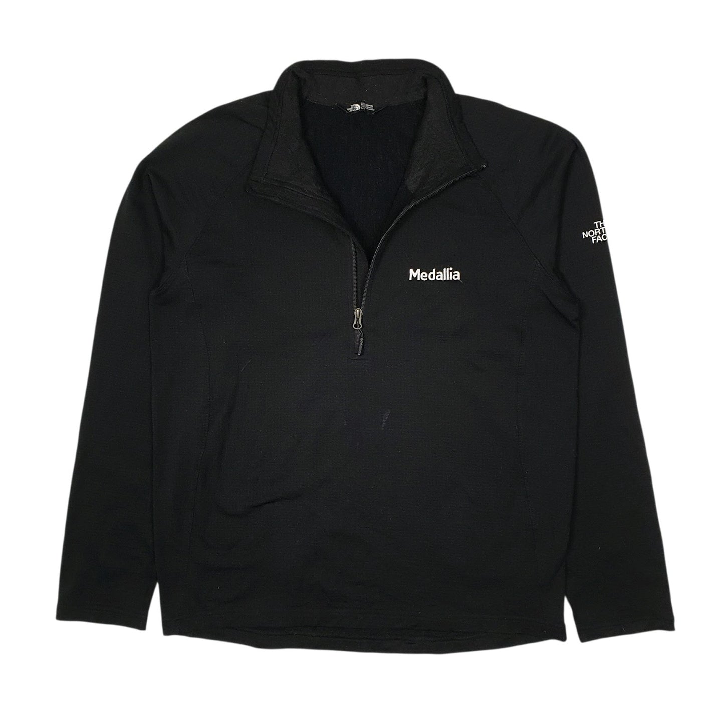 Mens Black The North Face  Quarter Zip Jumper