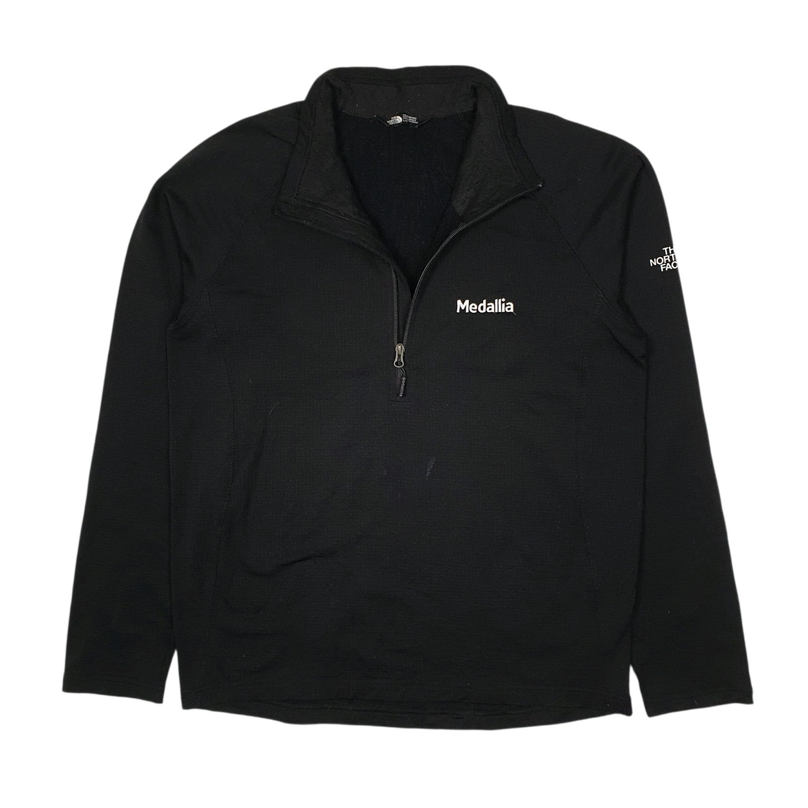 Mens Black The North Face  Quarter Zip Jumper