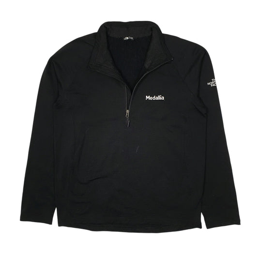 Mens Black The North Face  Quarter Zip Jumper