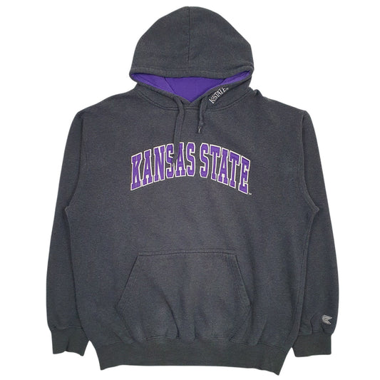 Mens Grey Colosseum Kansas State Hoodie Jumper