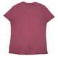 Mens Red Guess V Neck  T Shirt