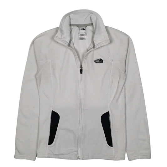 Womens White The North Face Flashdry Full Zip Jumper