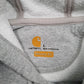 Mens Grey Carhartt  Hoodie Jumper