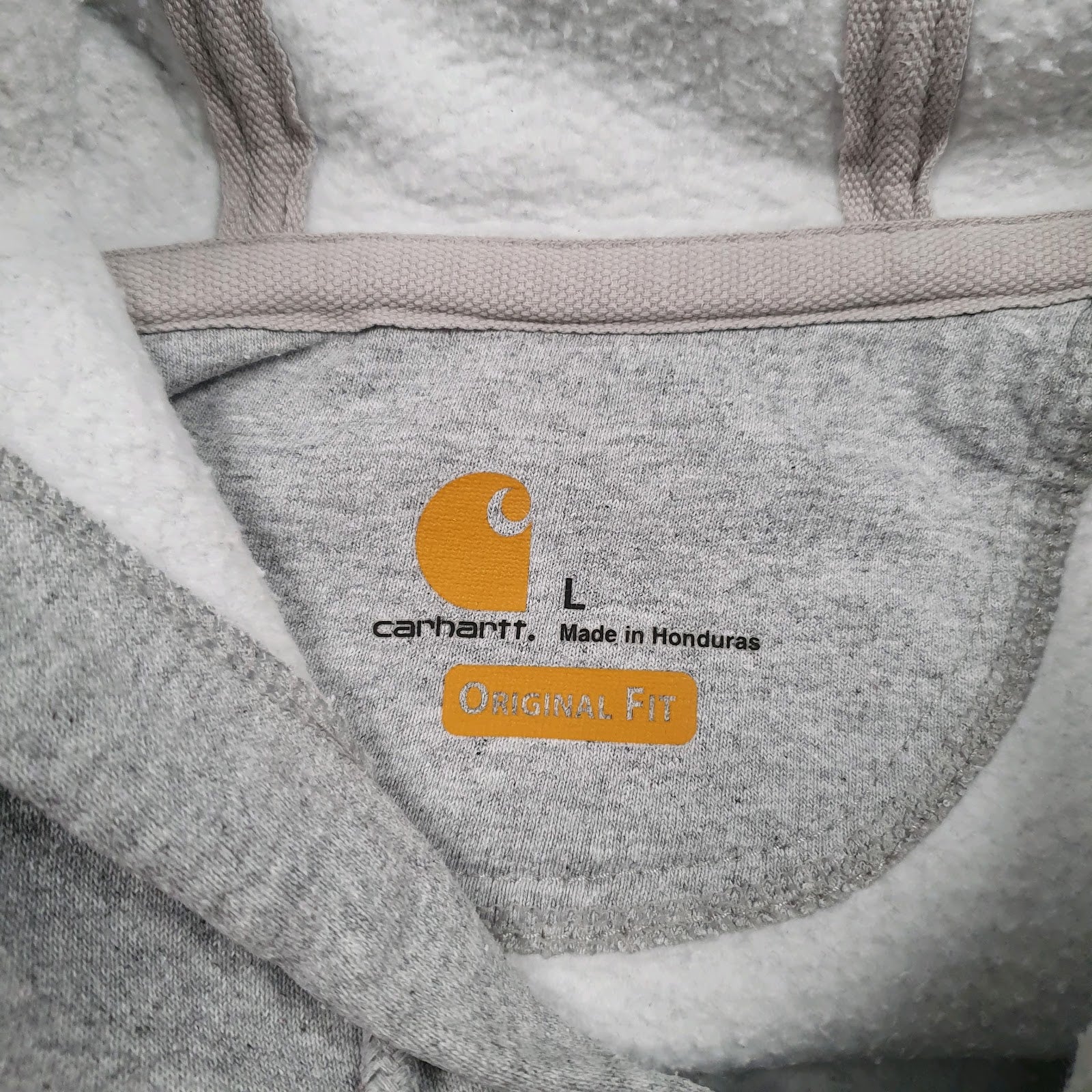 Mens Grey Carhartt  Hoodie Jumper