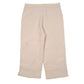 Womens Beige Wang Li Capri  Trousers
