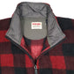 Mens Red Wrangler  Quarter Zip Jumper