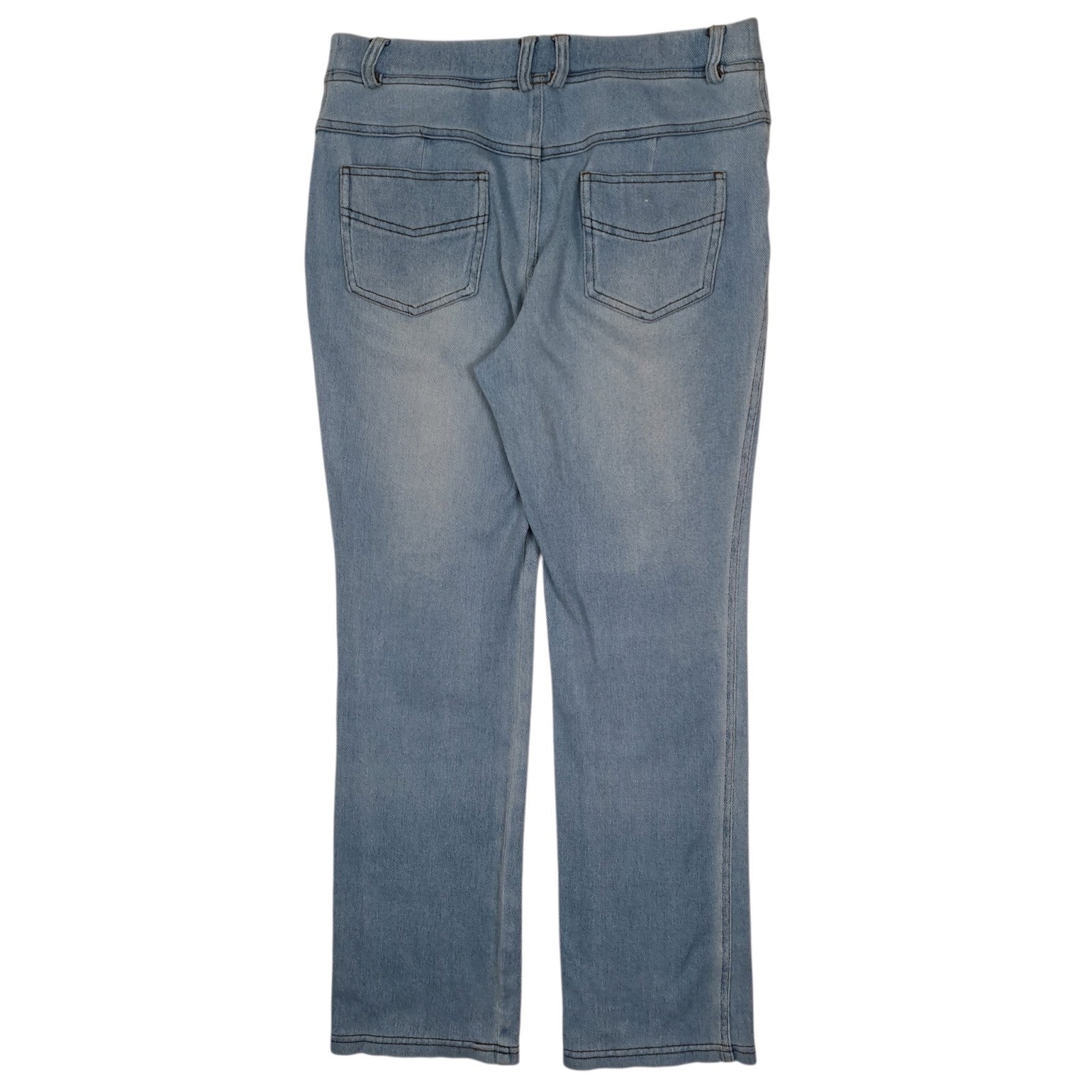 Mens Blue Unbranded Stretch Leggings Denim Jeans  Trousers