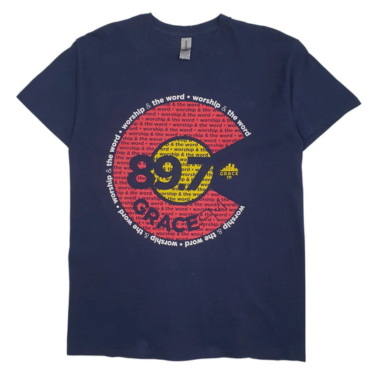Mens Navy Gildan  Short Sleeve T Shirt