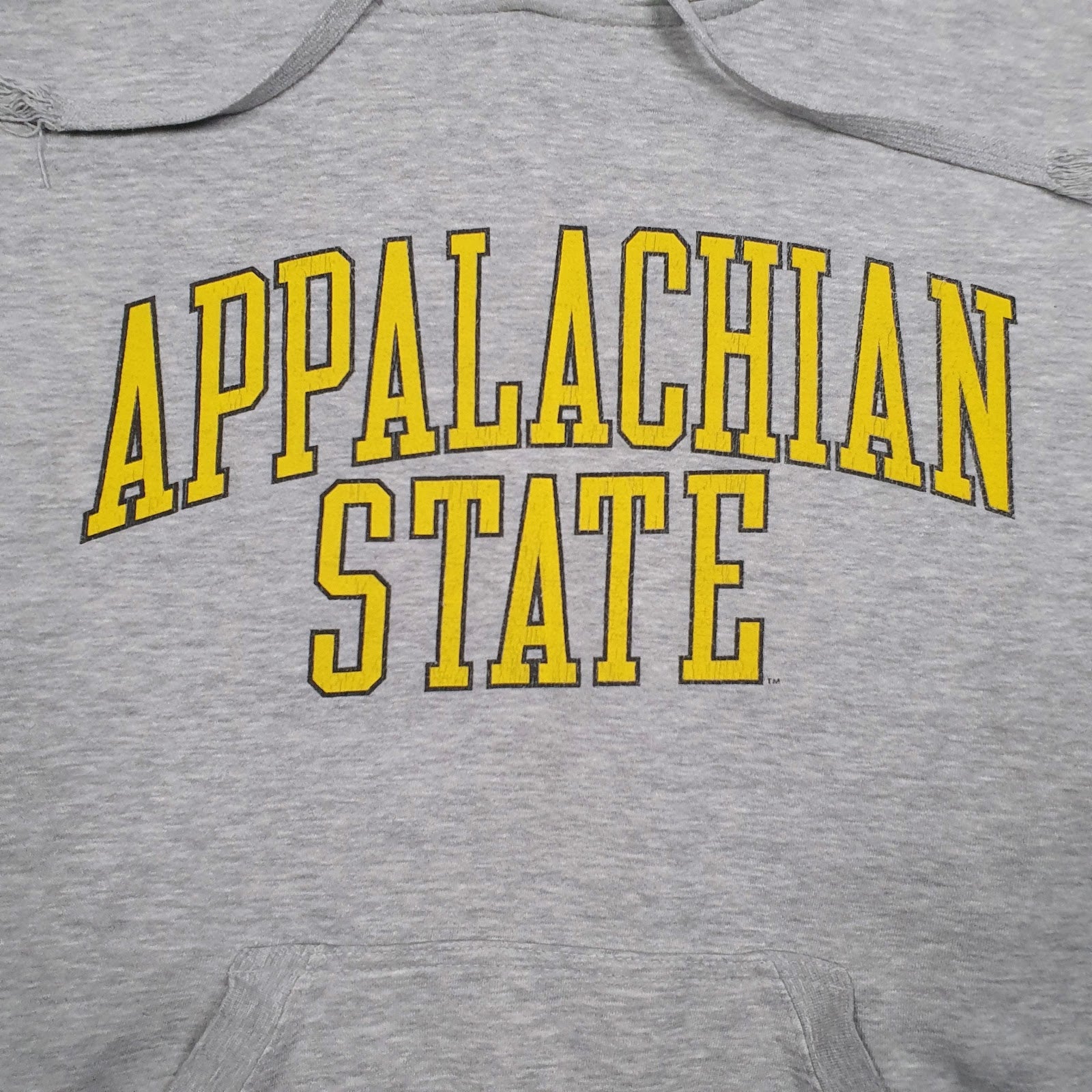 Mens Grey Unbranded Appalachian State Hoodie Jumper