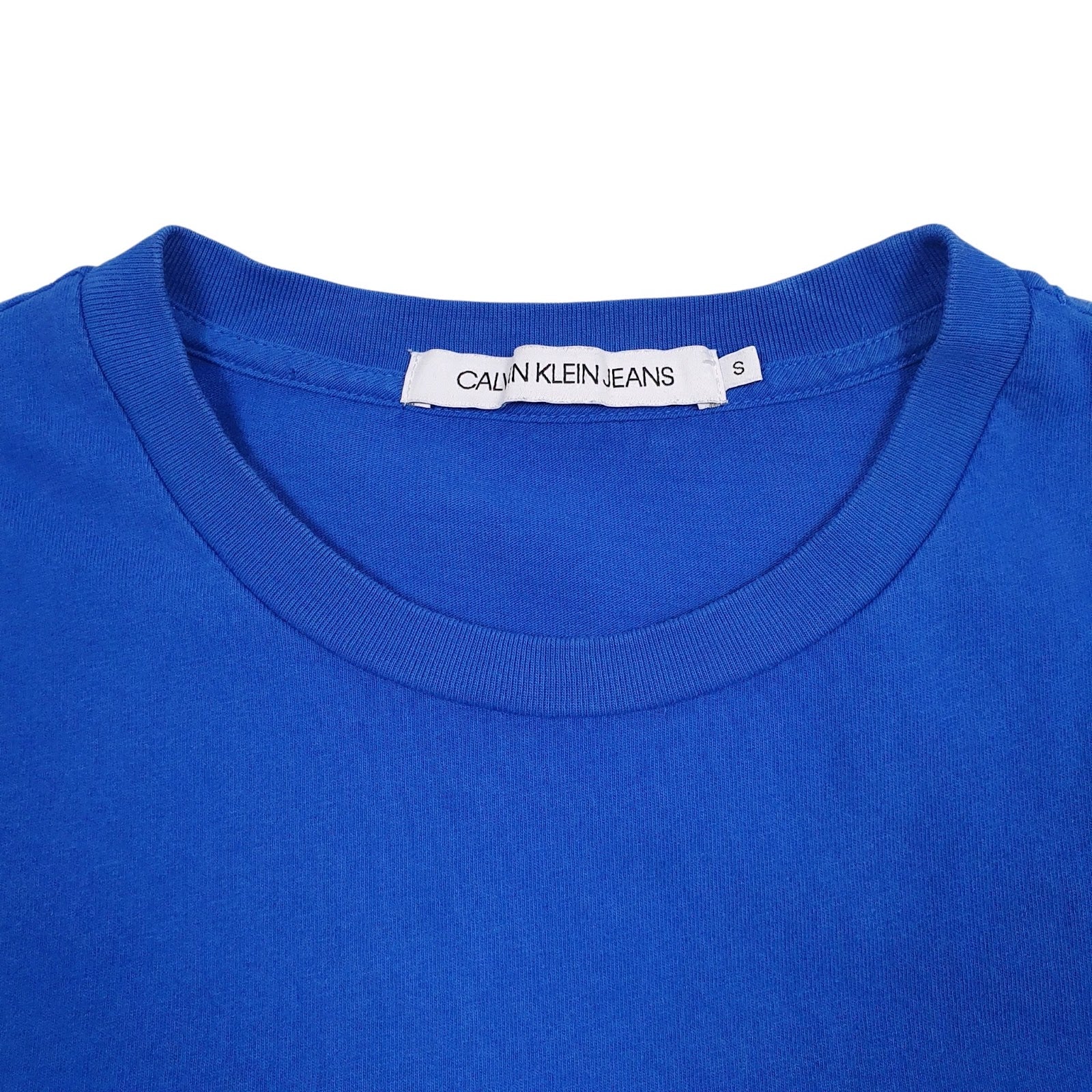 Mens Blue Calvin Klein New York  T Shirt