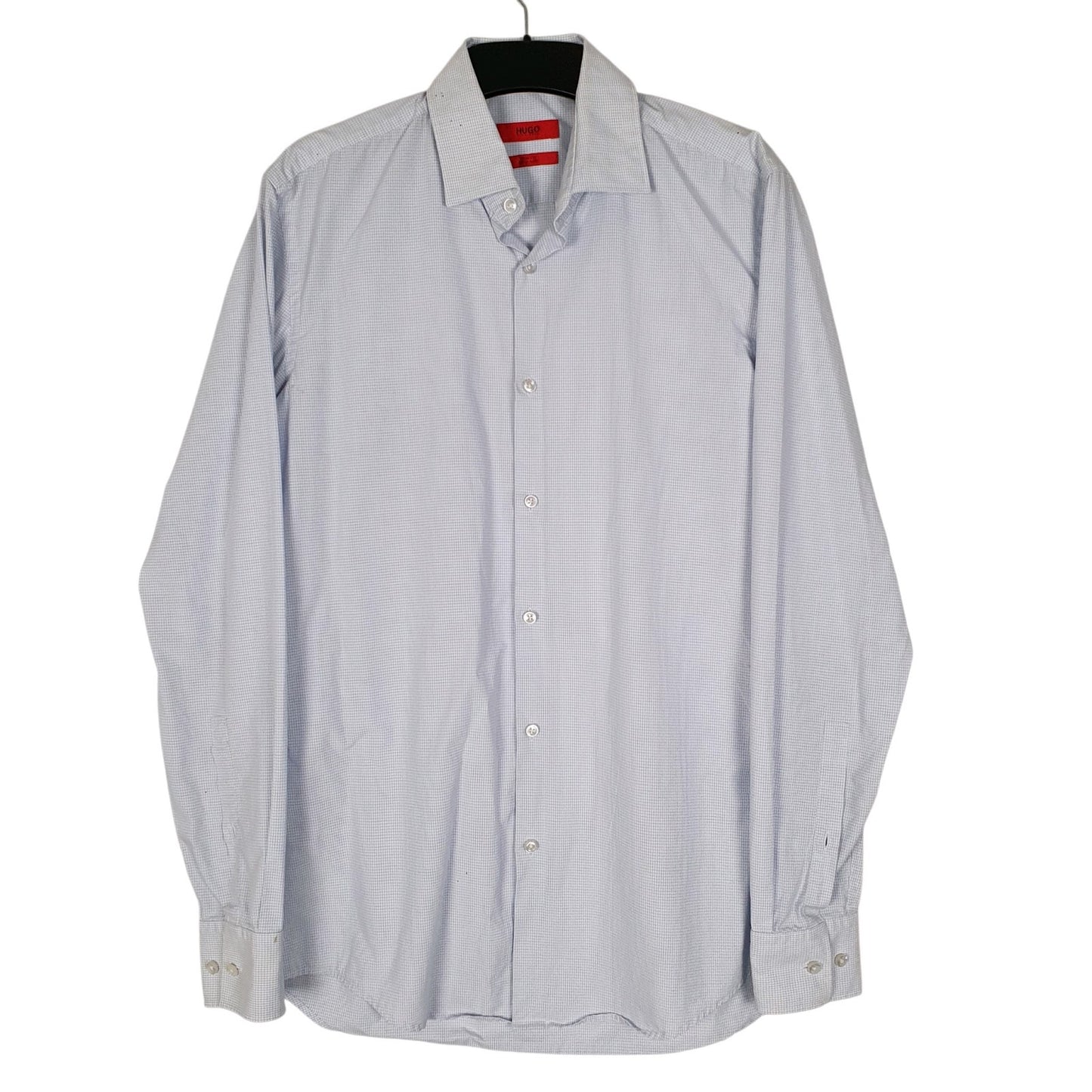 Mens Blue Hugo Boss  Long Sleeve Shirt