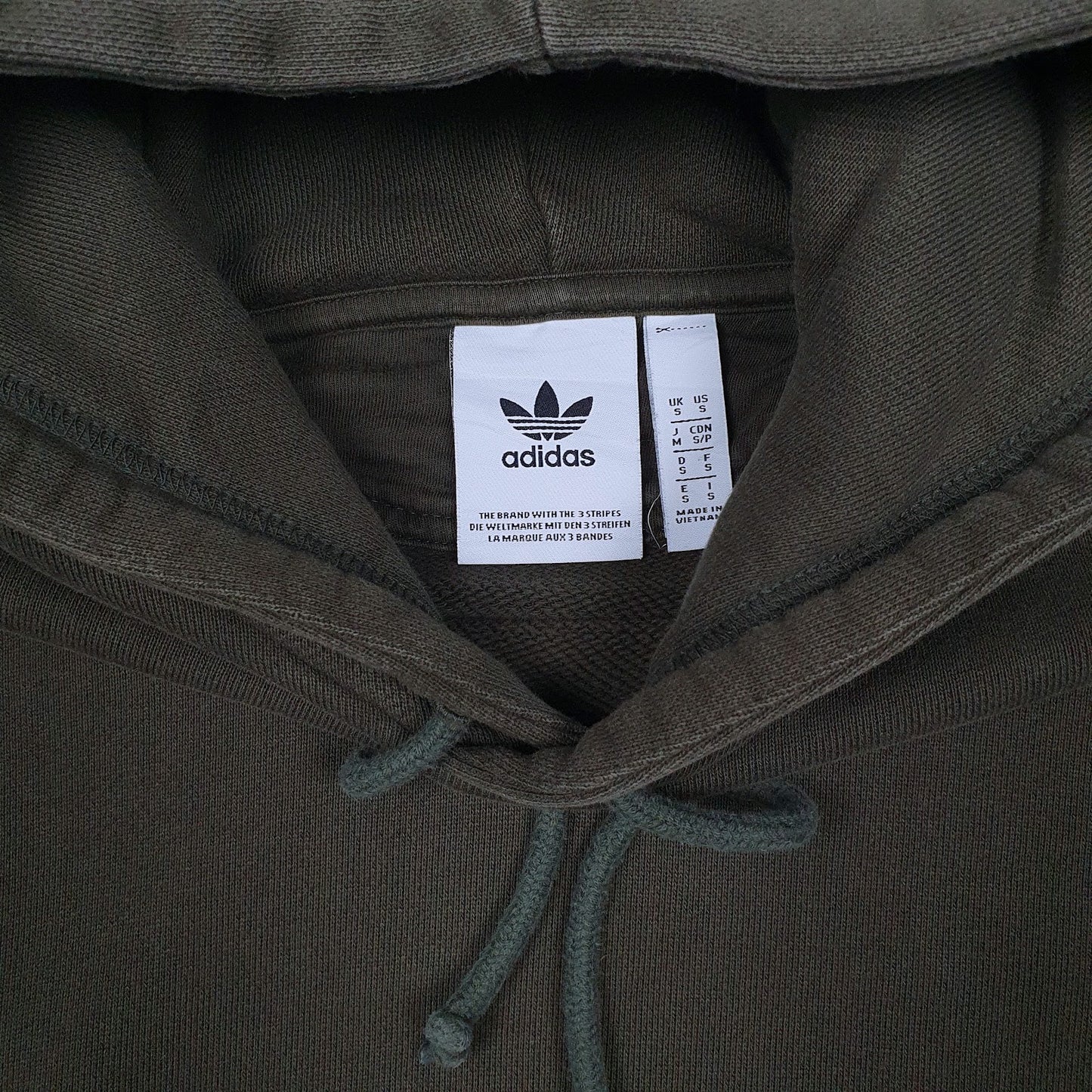 Mens Green Adidas  Hoodie Jumper