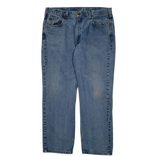 Mens Blue Carhartt  B480 JeansW38 L30