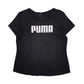 Womens Grey Puma  Short Sleeve T Shirt