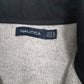 Mens Grey Nautica  Quarter Zip Jumper