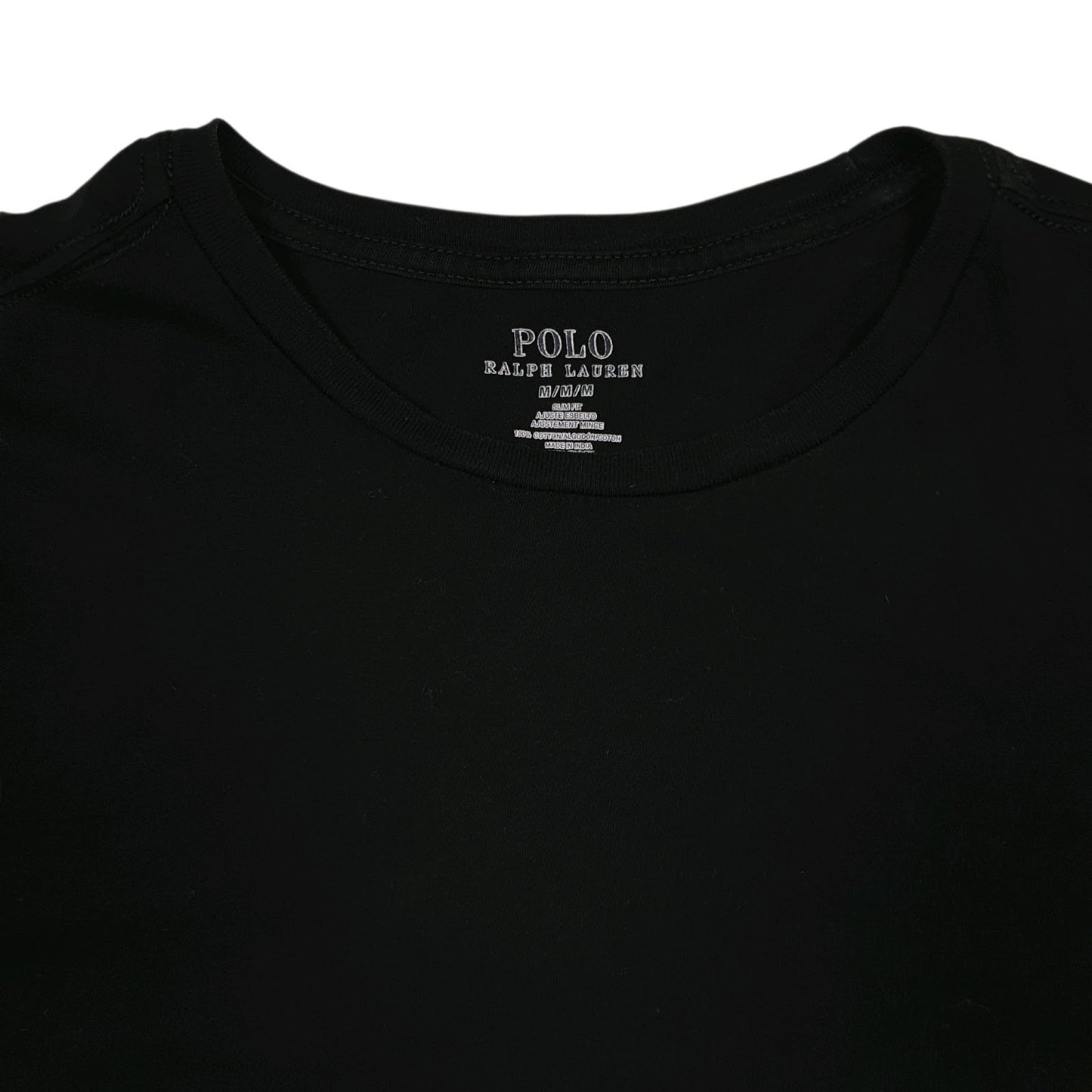 Mens Black Polo Ralph Lauren   T Shirt