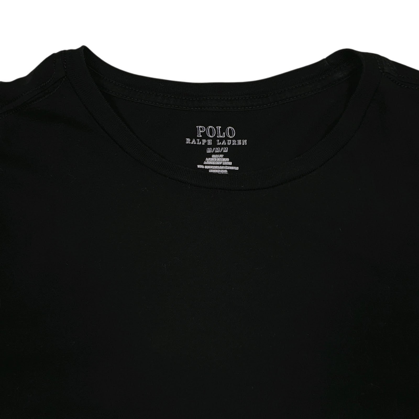 Mens Black Polo Ralph Lauren   T Shirt