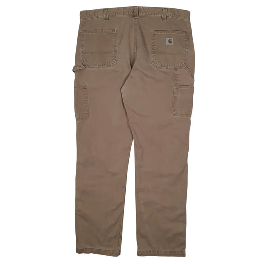 Mens Brown Carhartt B324  Trousers
