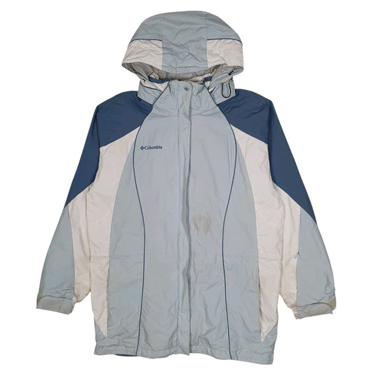 Womens Blue Columbia Sportswear Company   Coat