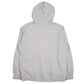 Mens Grey Reebok Spellout Hoodie Jumper