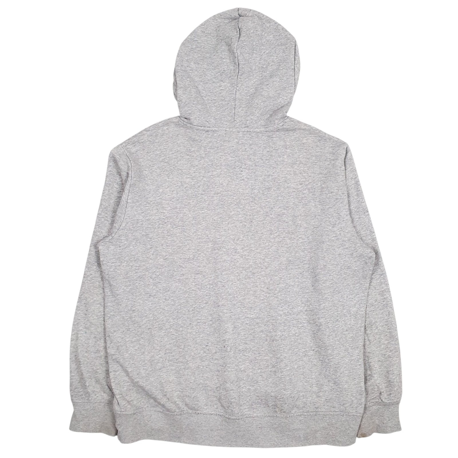 Mens Grey Reebok Spellout Hoodie Jumper