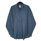 Mens Blue L.L.Bean  Long Sleeve Shirt
