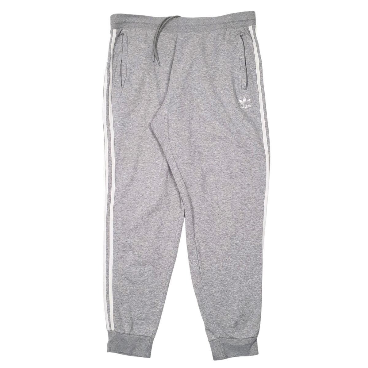 Mens Grey Adidas  Jogger Trousers