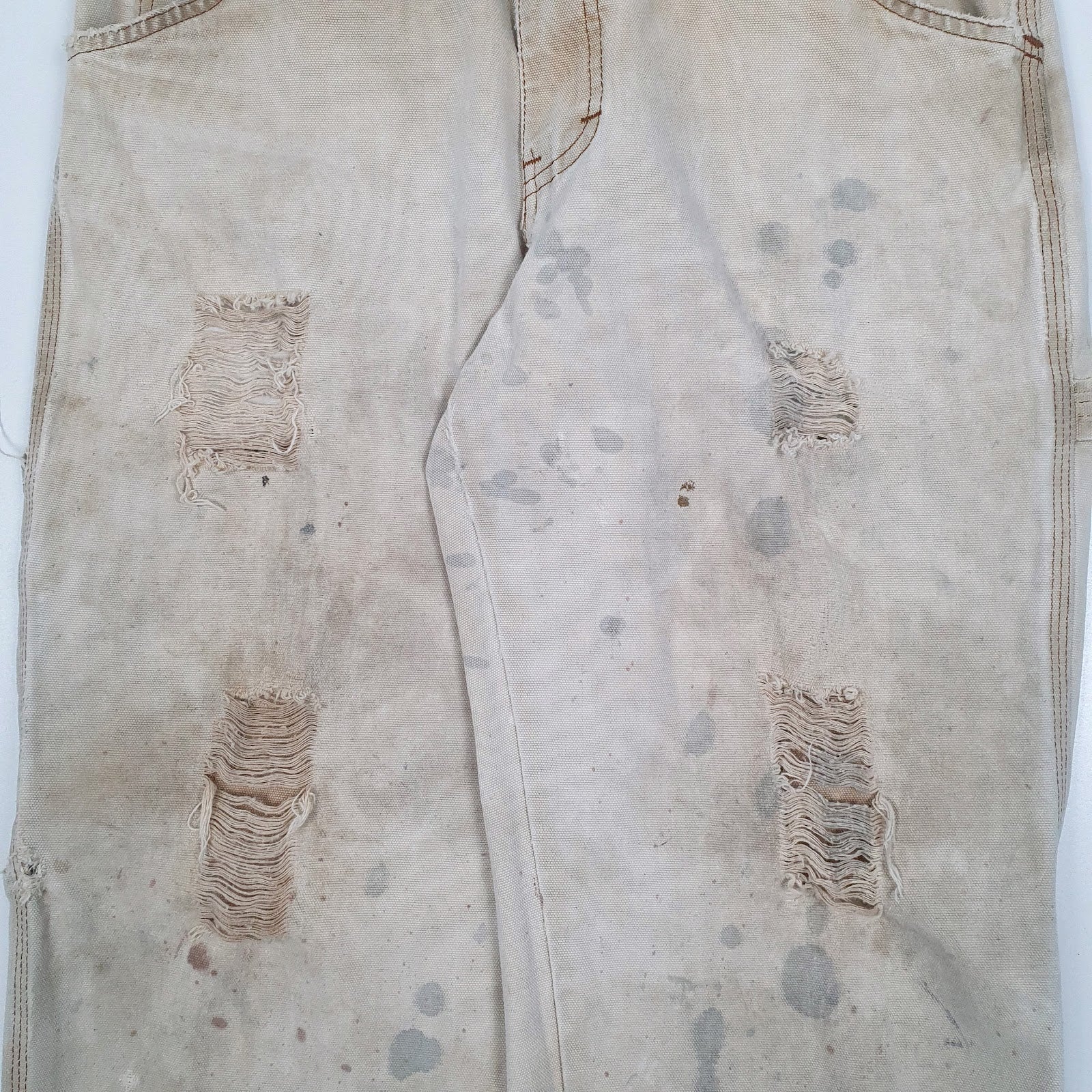 Mens Beige Dickies   Trousers