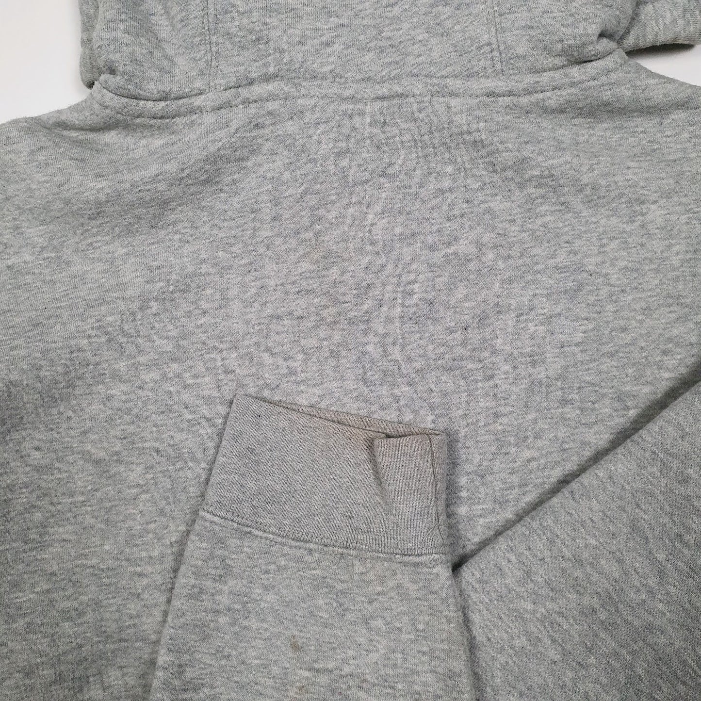 Mens Grey Nike Quarter Zip Hoodie Jumper