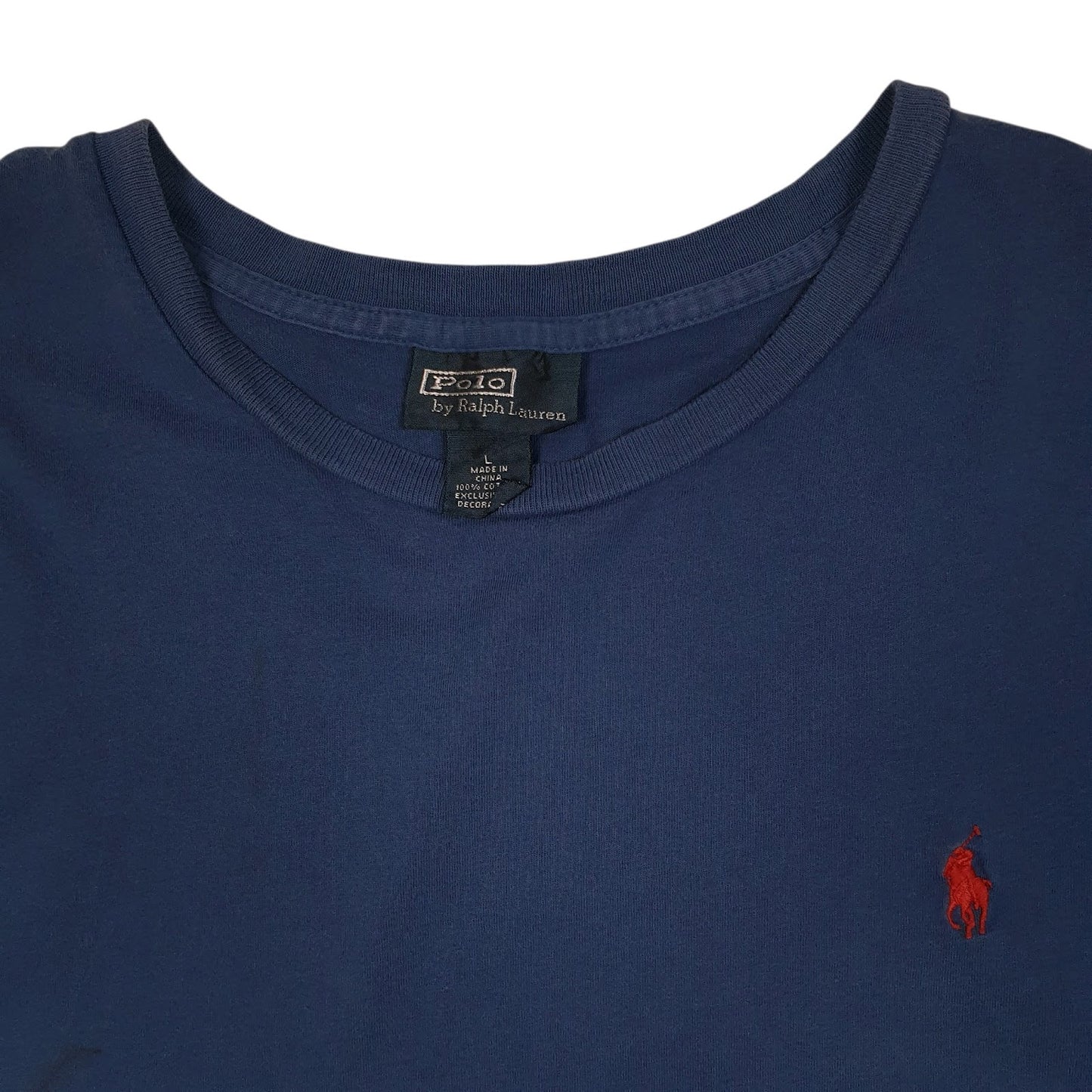 Mens Blue Polo Ralph Lauren   T Shirt