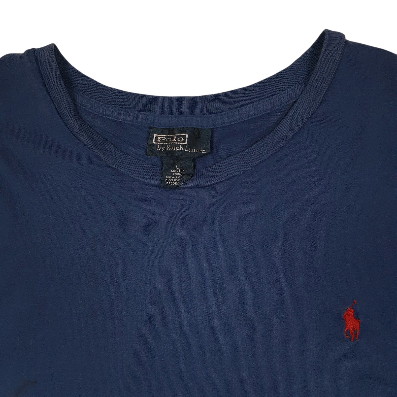 Mens Blue Polo Ralph Lauren   T Shirt