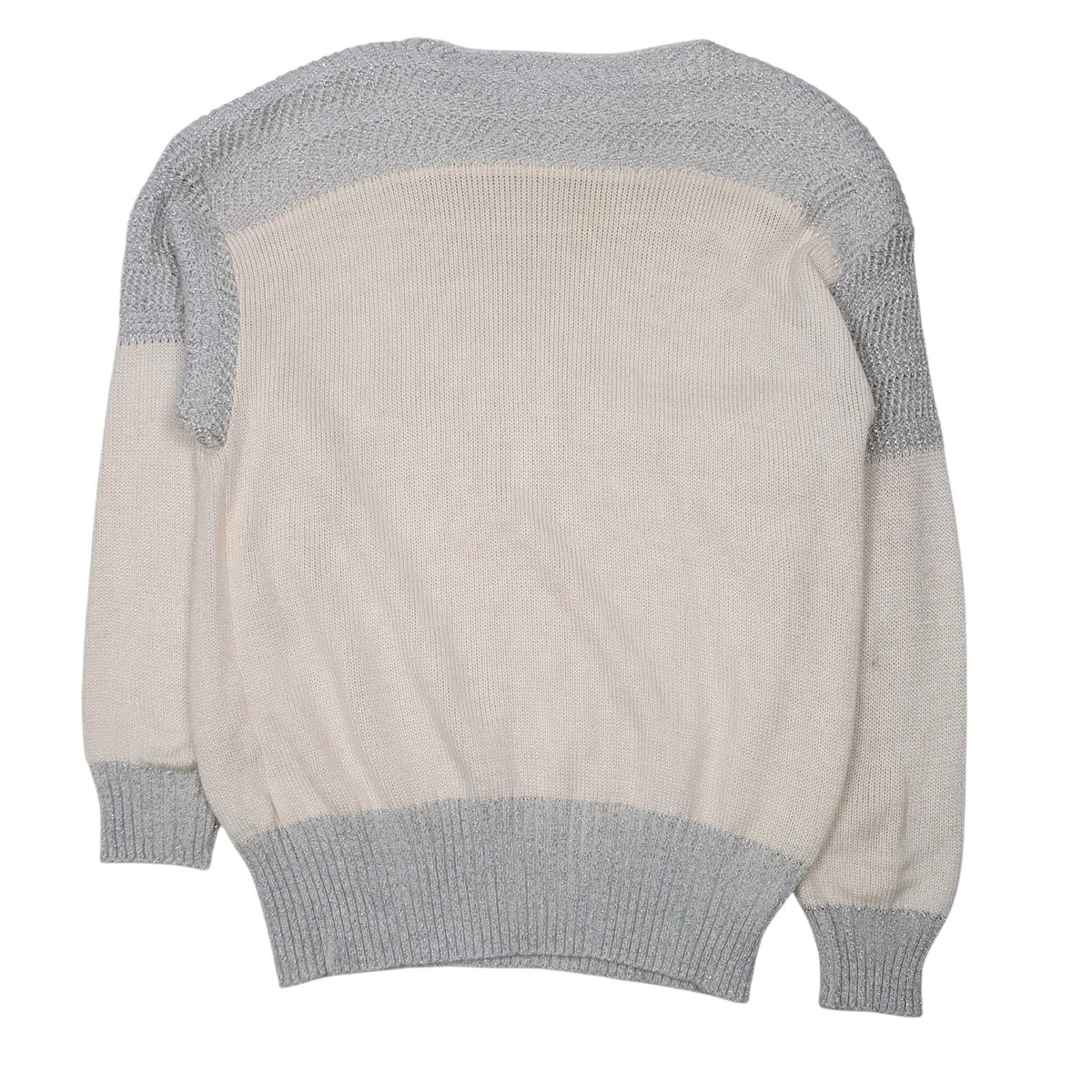 Womens Cream Unbranded  Crewneck Jumper
