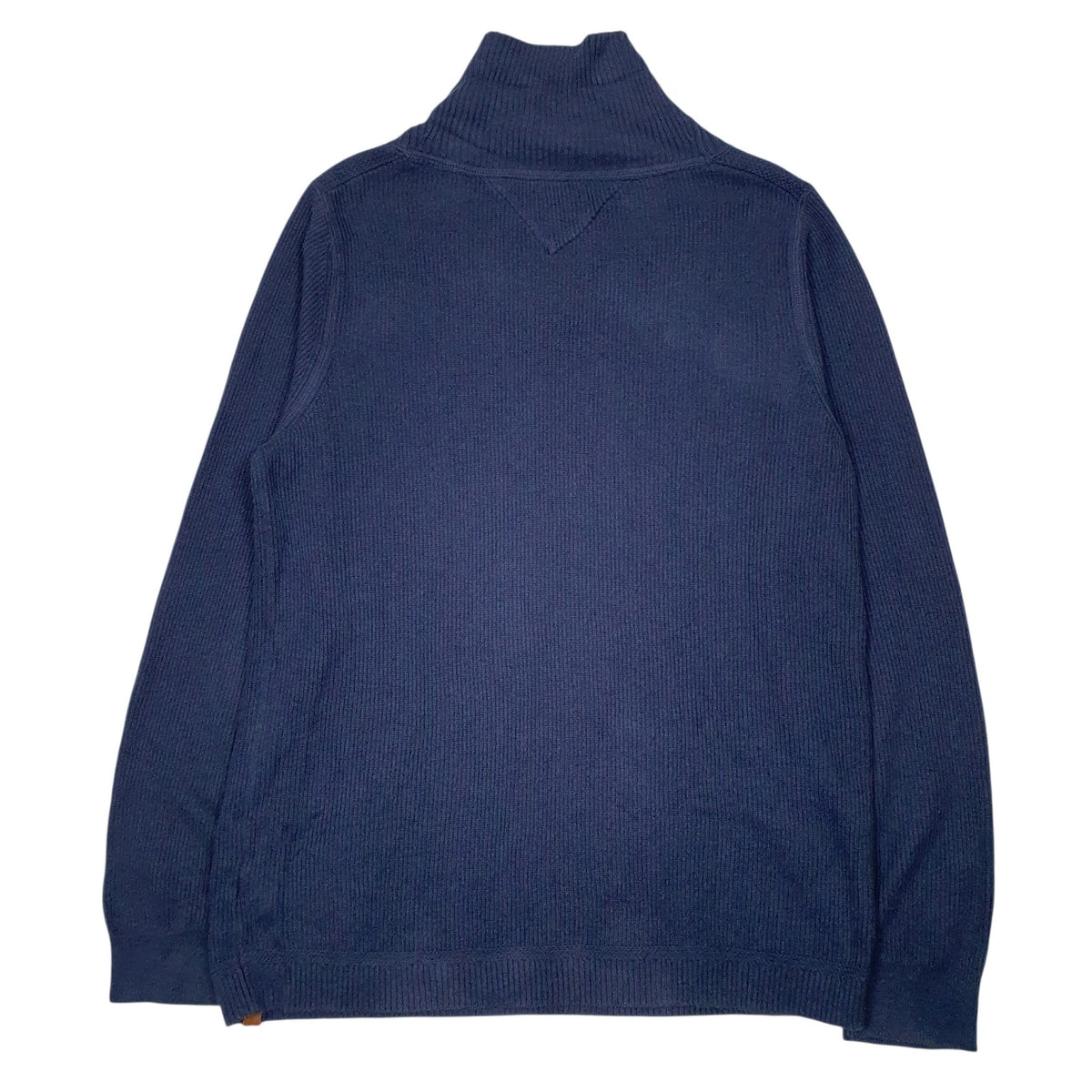 Womens Blue Tommy Hilfiger Knit Shoal Neck Jumper