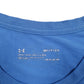 Mens Blue Under Armour Spellout  T Shirt