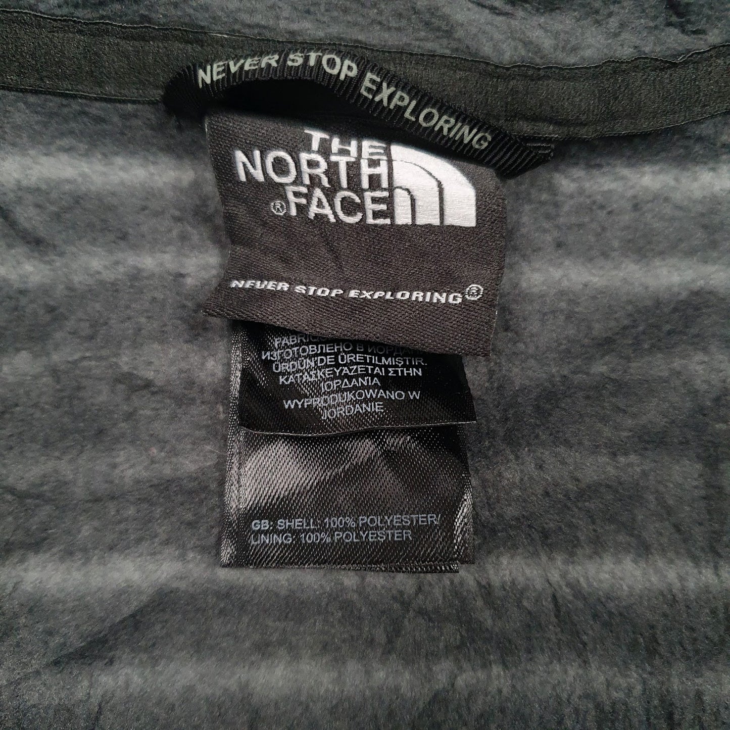 Mens Grey The North Face  Quarter Zip Jumper